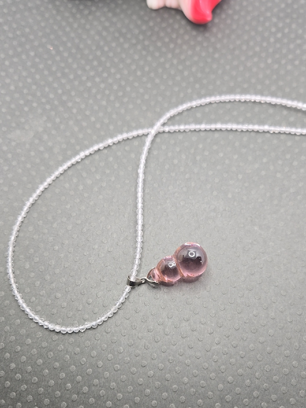 Pink Zircon Pendant